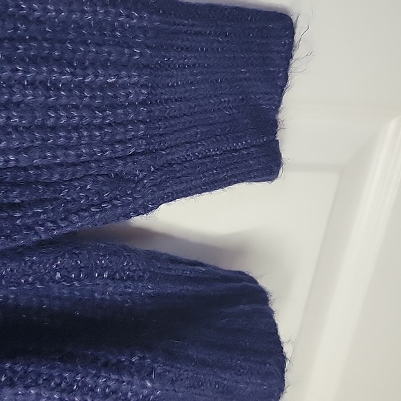 STYLE & CO NWT CHUNKY NAVY CARDIGAN SZ LARGE - Picture 10 of 13